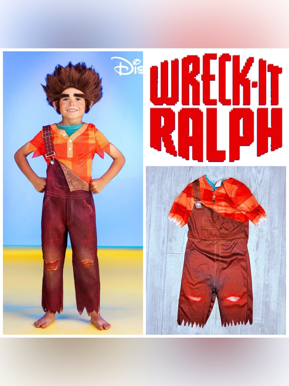 Disney Wreck it Ralph Halloween costume cosplay one piece 3-4t